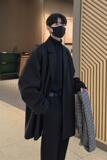 XZ413HW401-P130-2024秋装新款休闲潮流宽松高品质男士大衣外套，女装短外套，星座413（原星座105C）