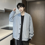 XZ413HW150-特批38-2026春季新款休闲流行百搭纯色华夫格开衫外套，女装短外套，星座413（原星座105C）