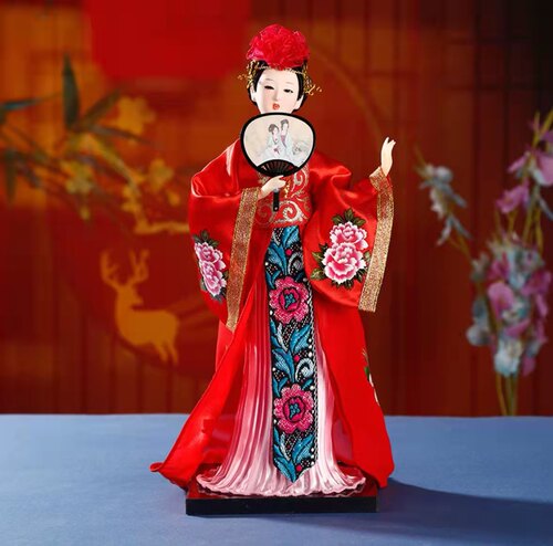 国潮文创京合坊娟人礼品四大美女