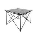 Портативный металлический стол для пикника для кемпинга для домашнего использования