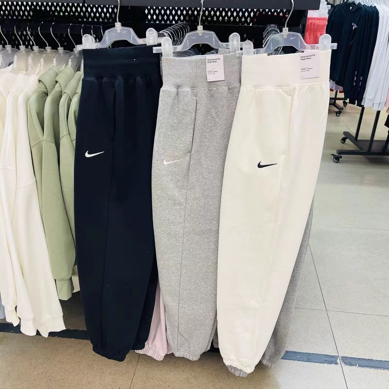 Nike/耐克男女同款高腰加绒运动长裤