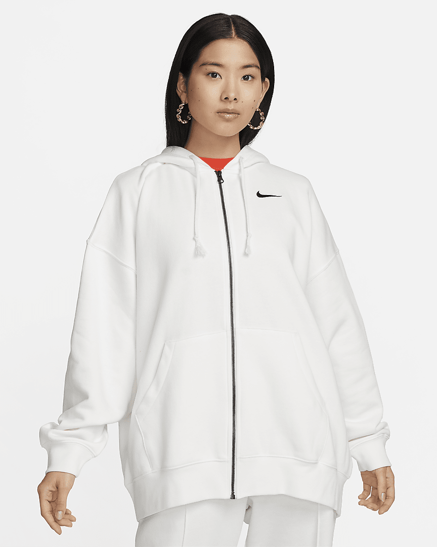 Nike/耐克 女子超宽松休闲加绒保暖针织连帽夹克外套DD5635-133,运动服/休闲服装,运动茄克/外套,淘宝优惠券,粉丝福利购,淘宝优惠卷