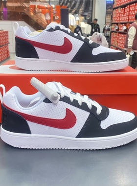 果果奥莱正品 耐克/Nike Court 男子黑脚趾 运动休闲板鞋838937