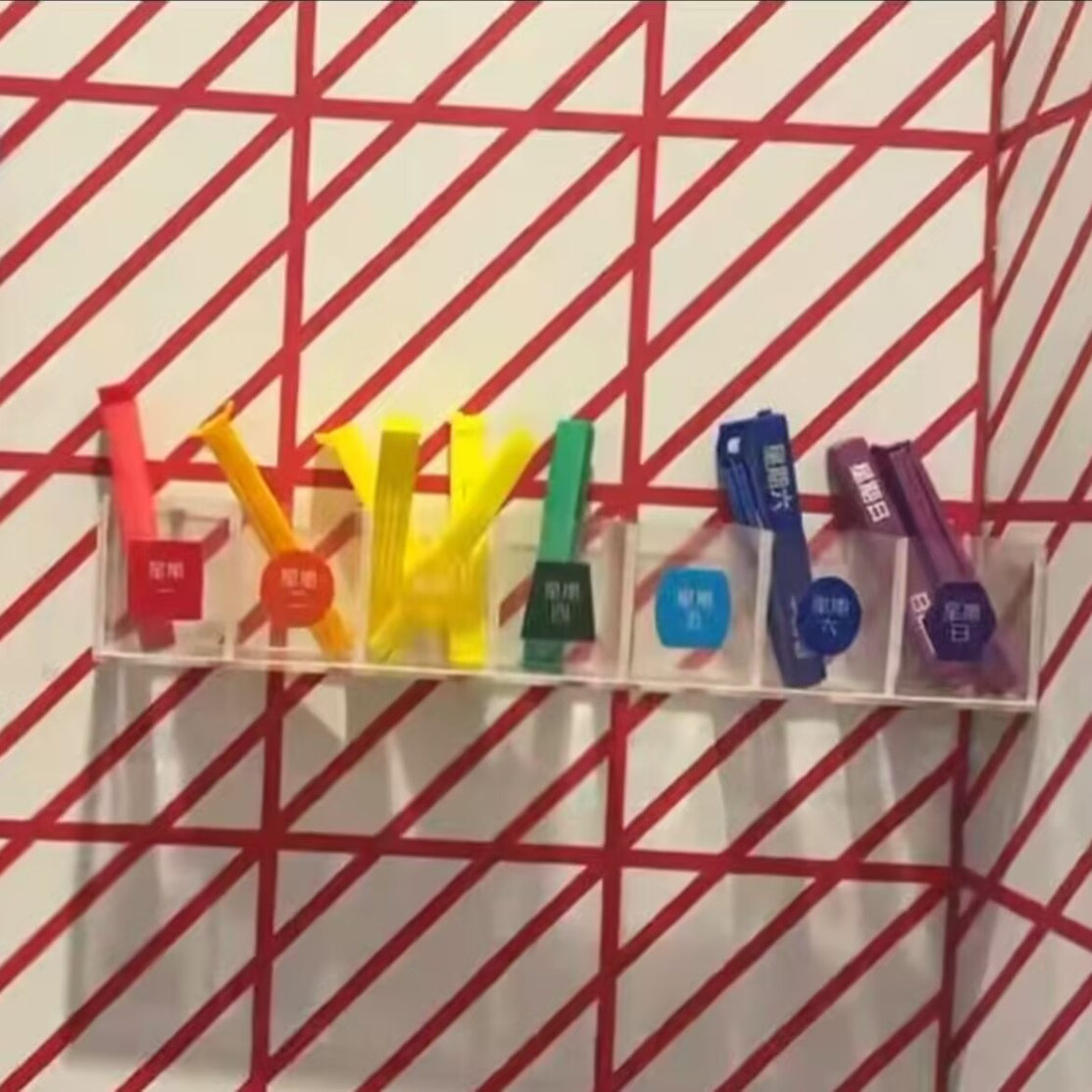 商用快餐店开封食品封口夹肯德基开封物料密封夹