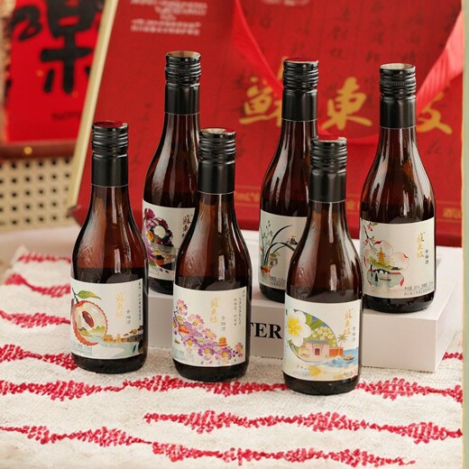 187ml*6瓶苏东坡诞辰纪念版青梅酒礼盒装家庭小聚微醺送家人朋友