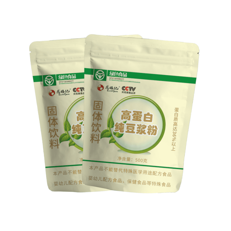 乐福记高蛋白纯豆浆粉500g*2袋