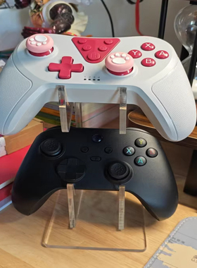 通用游戏机手柄支架PS5耳机xbox托架switch亚克力游戏控制器ps4罩