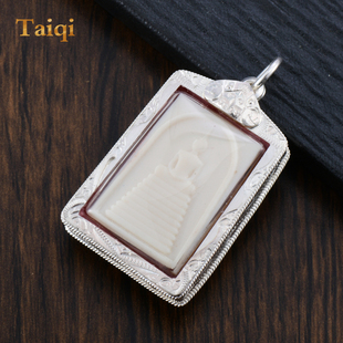 泰国佛牌正品 龙婆洪崇迪手工雕刻吊坠男女佩戴高级材质挂件