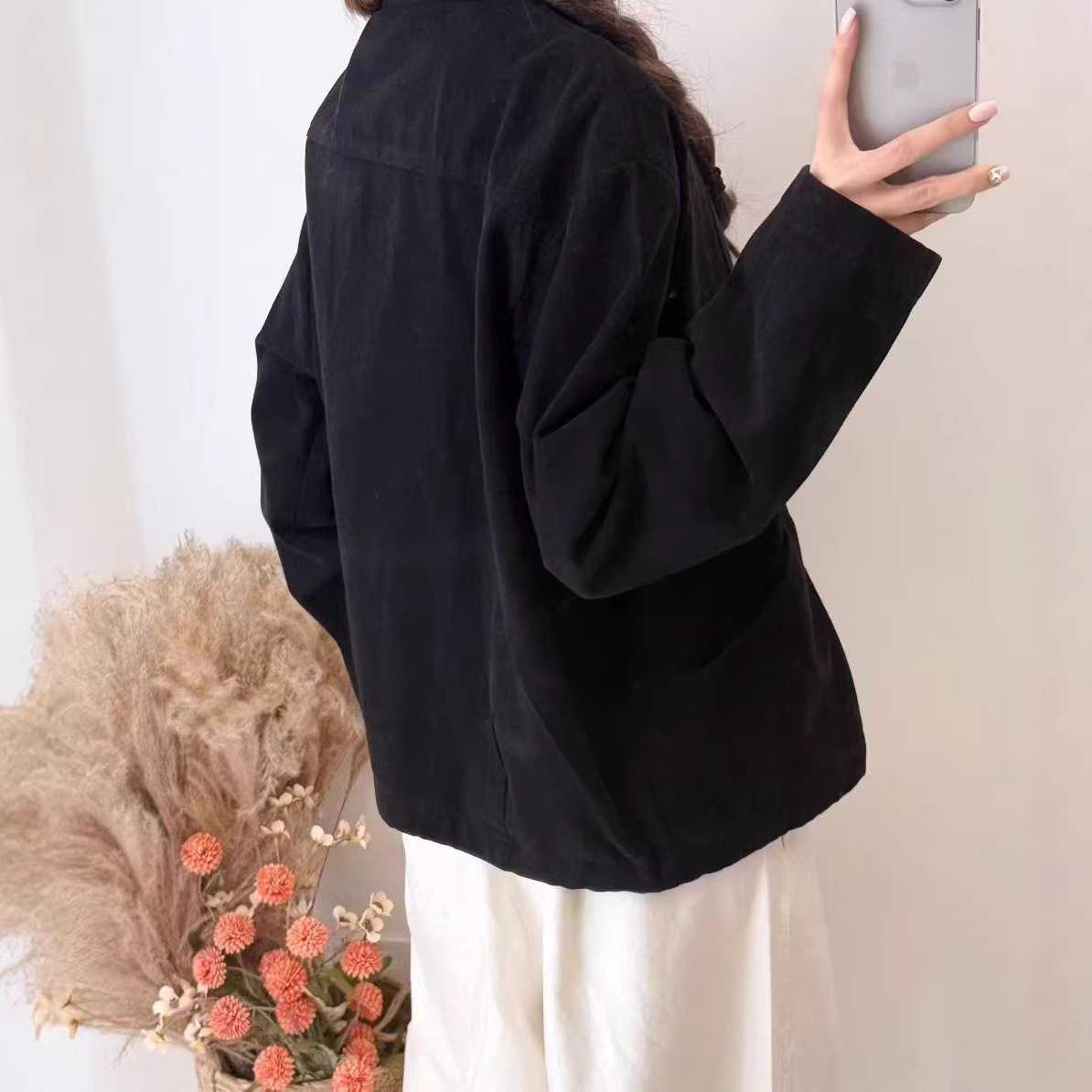 2026年春款外套女雪花绒外套上衣宽松休闲韩版学院风外套开衫长袖,女装/女士精品,短外套,淘宝优惠券,粉丝福利购,淘宝优惠卷