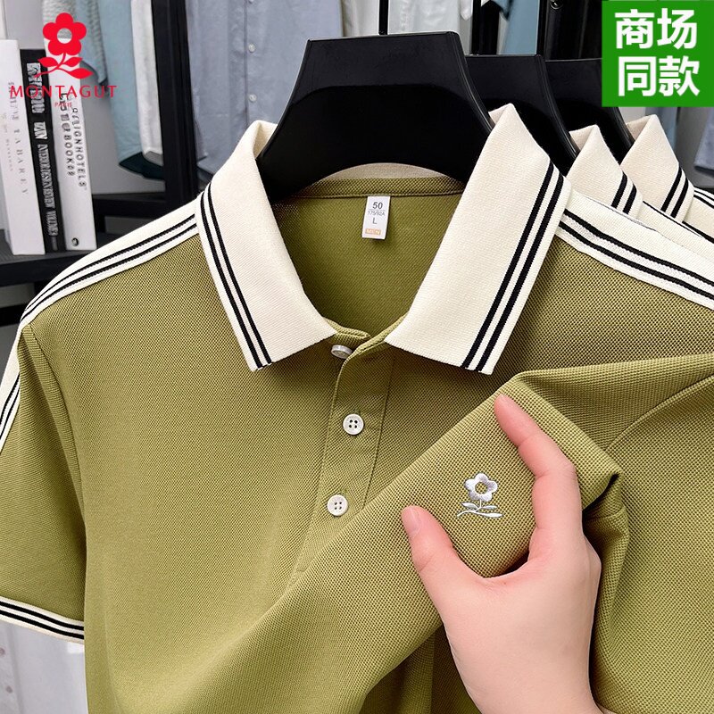 正品男士短袖POLO衫新款