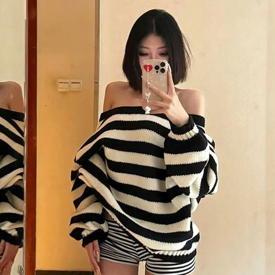 美式辣妹外穿条纹低腰超短裤女夏季新款设计性感小众包臀热裤子