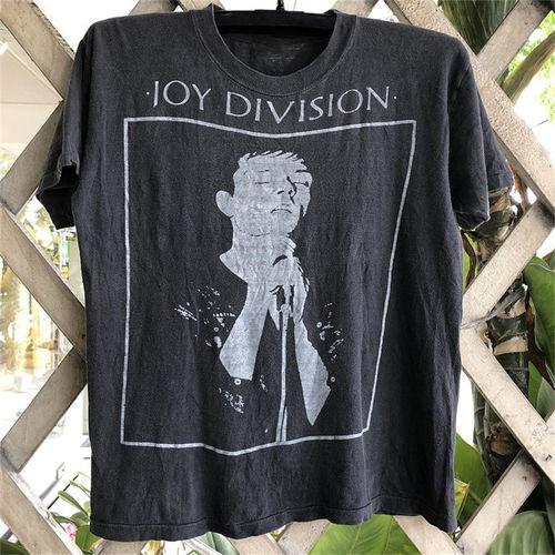 JoyDivision复古人像短袖T恤
