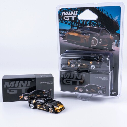 MINIGT164丰田GR86宽体黑金