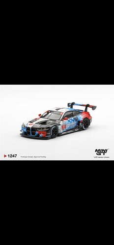 MINIGT1247宝马M4 GT3 EVO#1 Paul Miller Racing IMSA戴通纳赛车