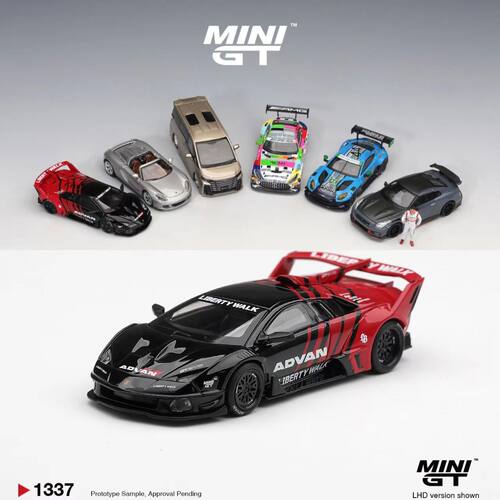 MINIGT1337兰博1/64合金车模