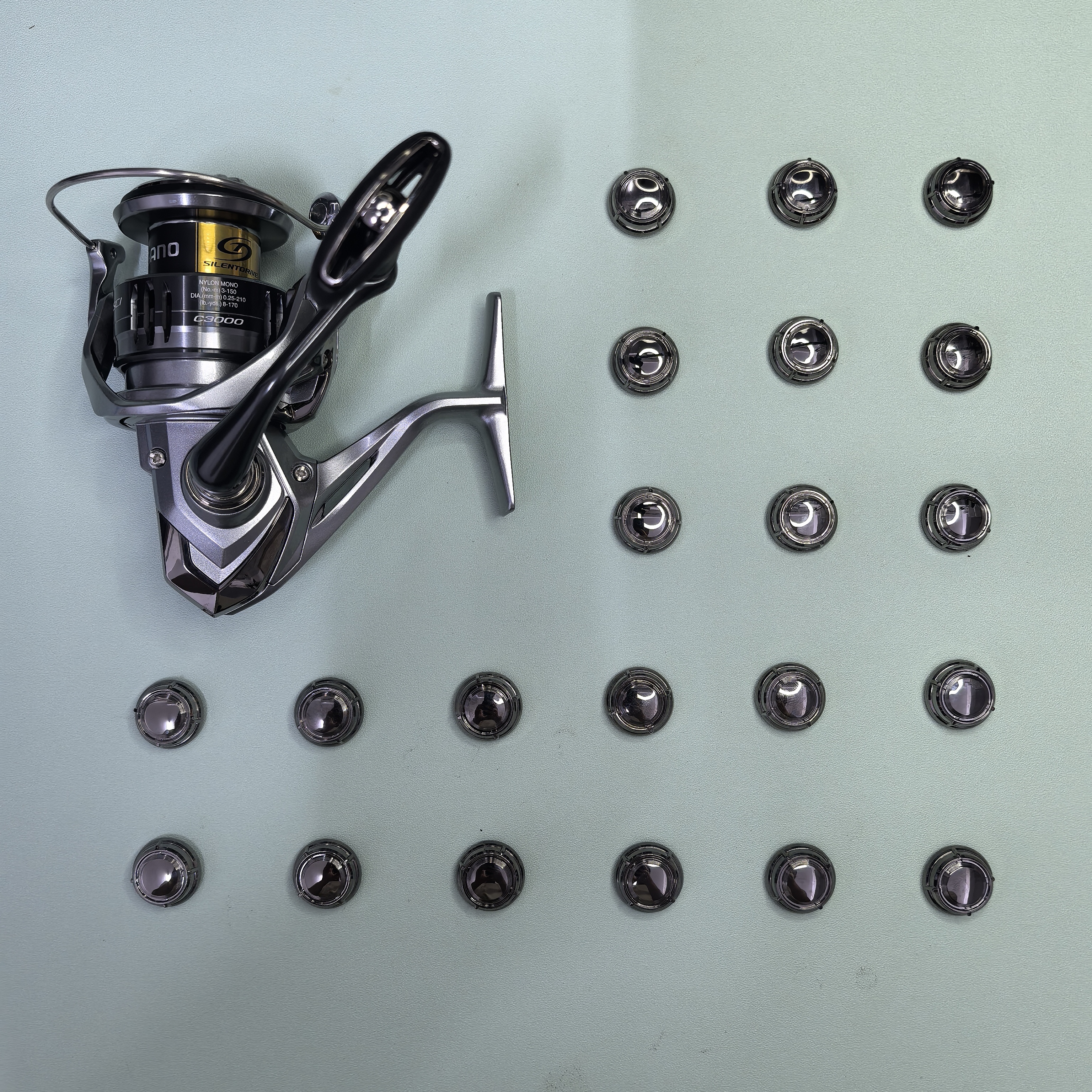 禧玛诺纳西纺车轮手刹轮 防水盖 摇臂盖 侧边盖 防尘帽  零件配件