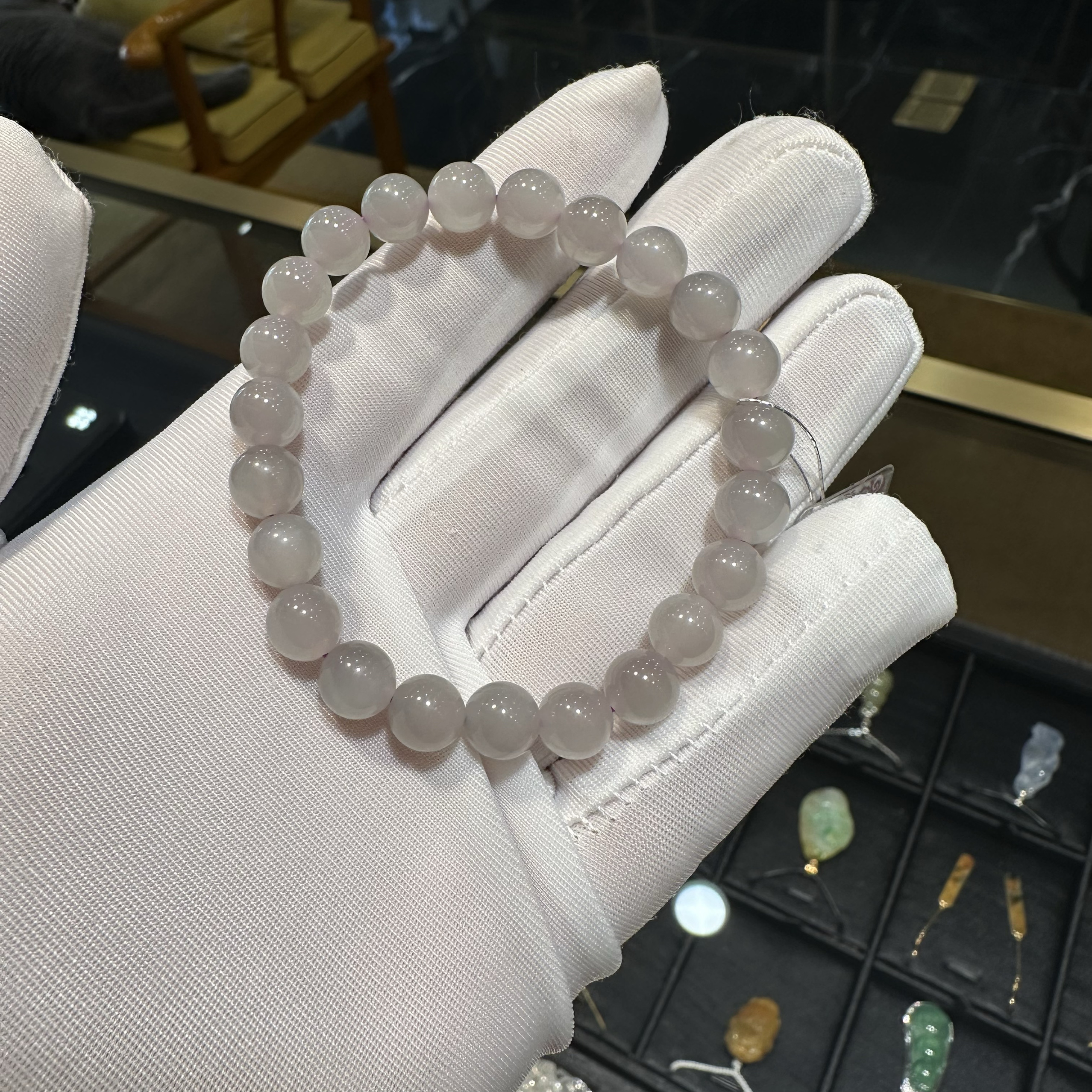 【罗斯珠宝】和田玉手串