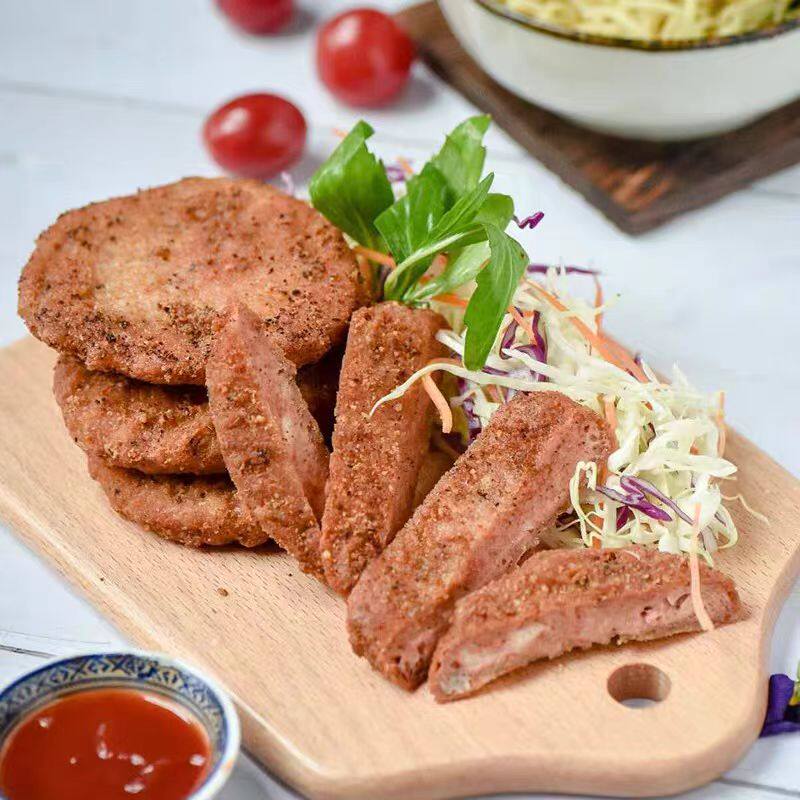 素黑胡椒猪排素肉斋菜食品仿荤素食佛家素菜牛排点心西餐台湾素食