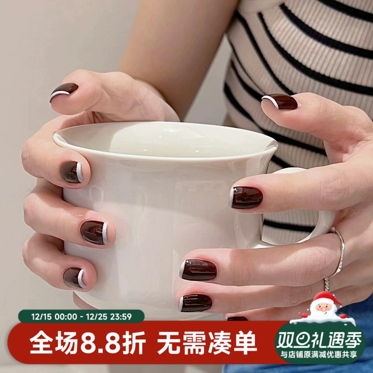 2023秋冬新品 美拉德风 Estemio 棕色咖色巧克力色 DB6 DG9甲油胶