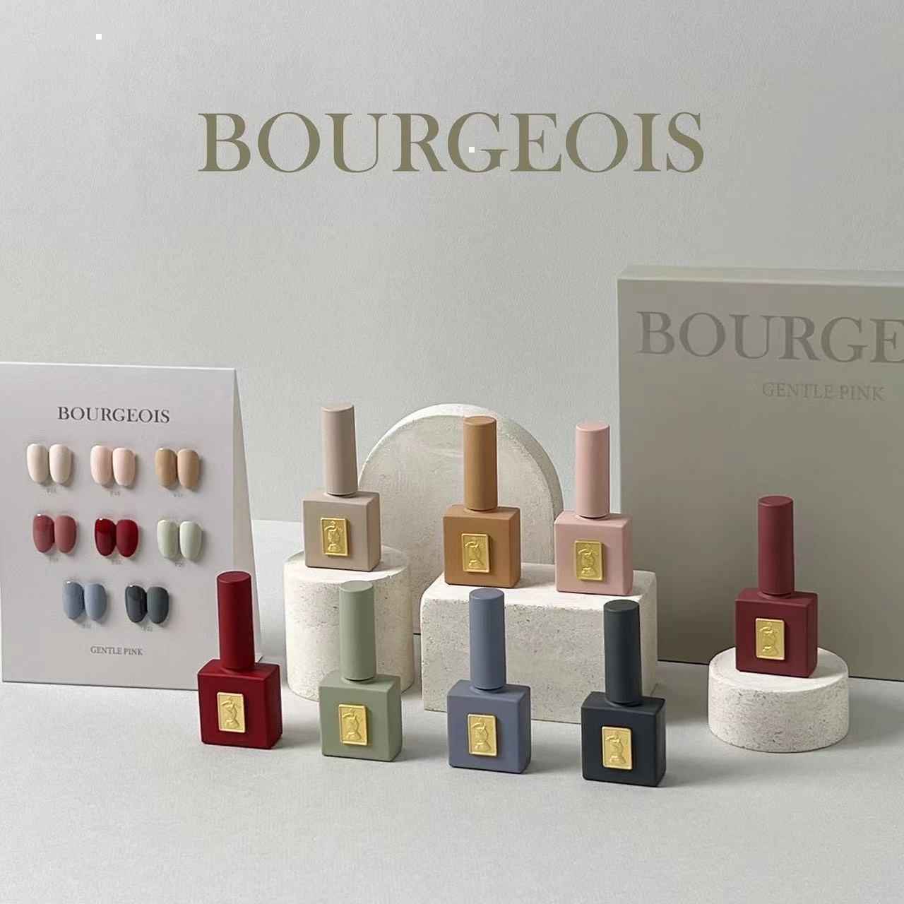 韩国进口 高端甲油胶gentle pink新品 ins火BOURGEOIS