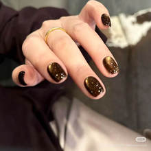 2025日本进口 小布 Emena 金秋琥珀显白碎钻猫眼胶 甲油胶  1324