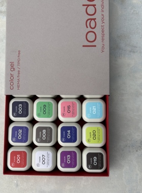 2026 日本进口 loade color gel 甲油胶 东京展会 RIE SATO老师荐