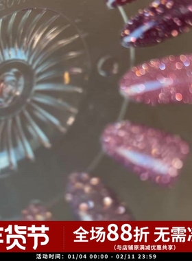 日本 Enoi 粉色红色系 爆闪碎钻胶  甲油胶 F01-F12