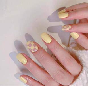 网红贵妇胶小鸡黄奶黄色 A02 Pink 韩国高端甲油胶Gentle