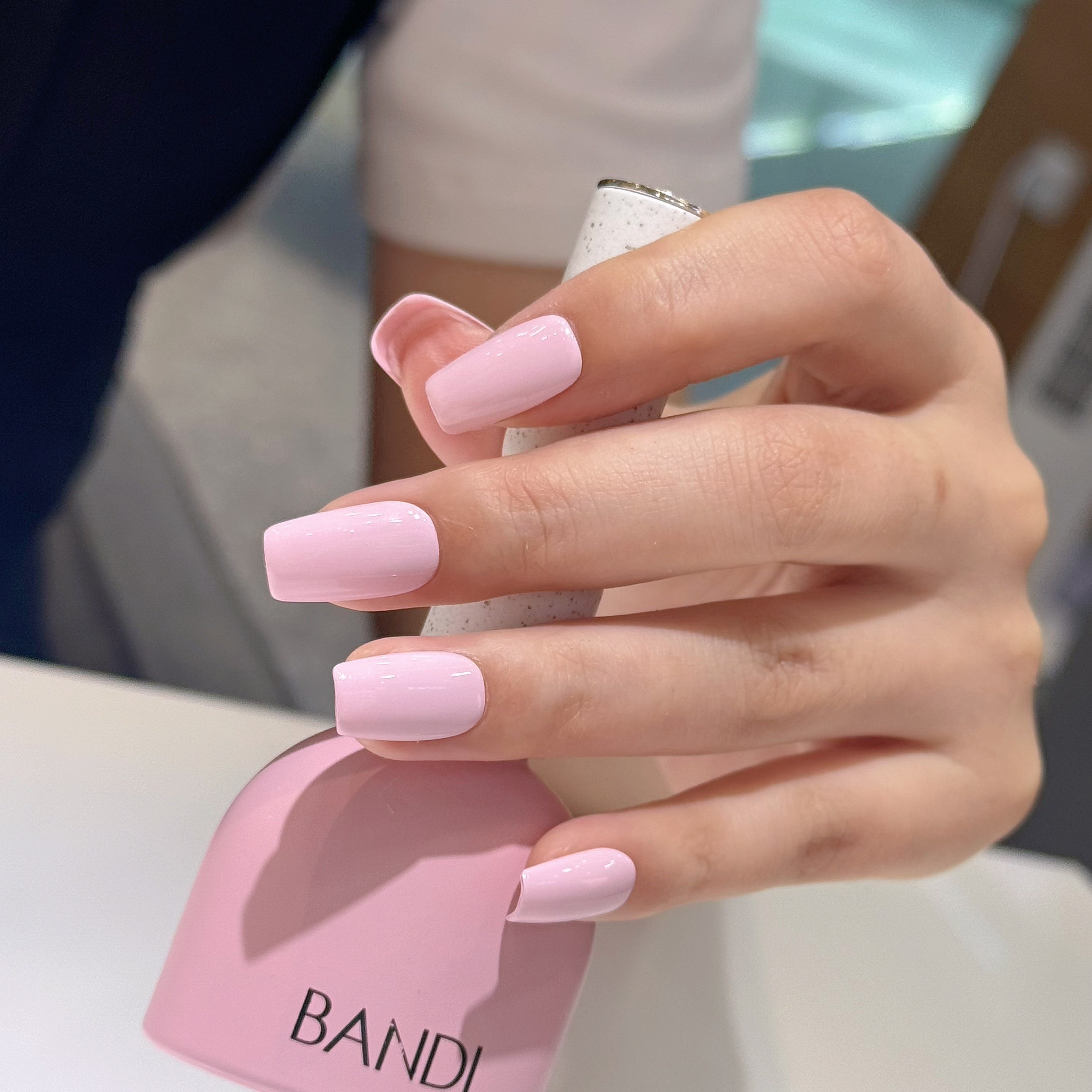 韩国 BANDI  甲油胶 美甲显白婴儿粉  BANDI BF101 BABY PINK