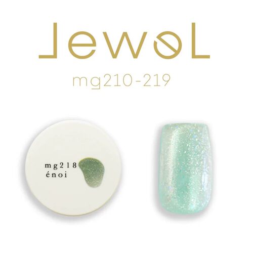 日本进口 enoi jewel系列 mg218 高级质感 水绿色猫眼