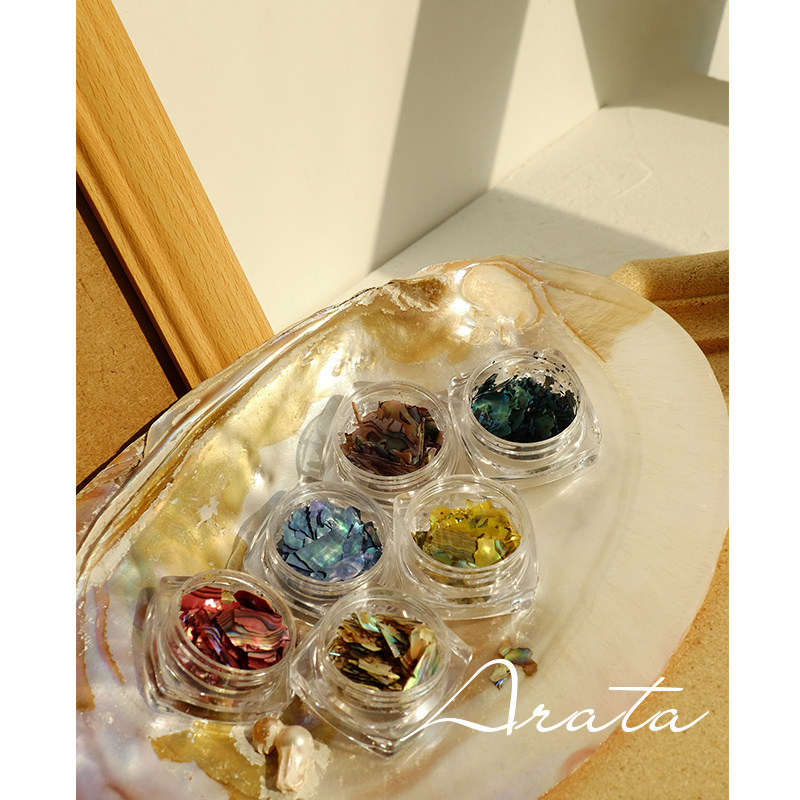 ARATA贝壳甲饰品6色套装