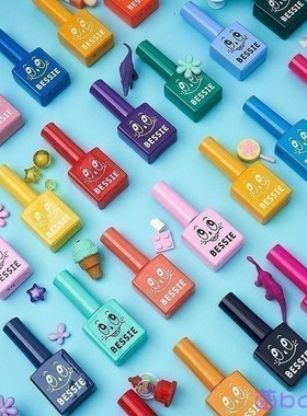 正品代理 韩国平价胶贝茜胶 Bessie 光疗胶 甲油胶 256色全套