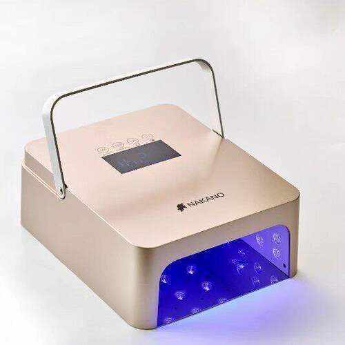 NAKANO 新款美甲灯感应蓄电光疗灯金色手提灯 UV/LED灯 保修一年