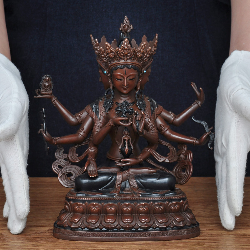 特大号尊胜佛母佛像摆件西藏工艺品藏传密宗寺庙佛堂客厅居家供奉