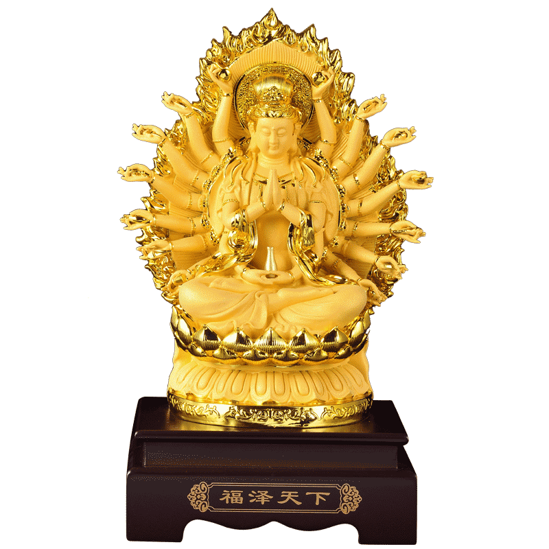 摆件观世音菩萨寺庙供奉佛像
