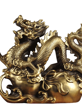 摆件纯铜招财办公室开业礼品