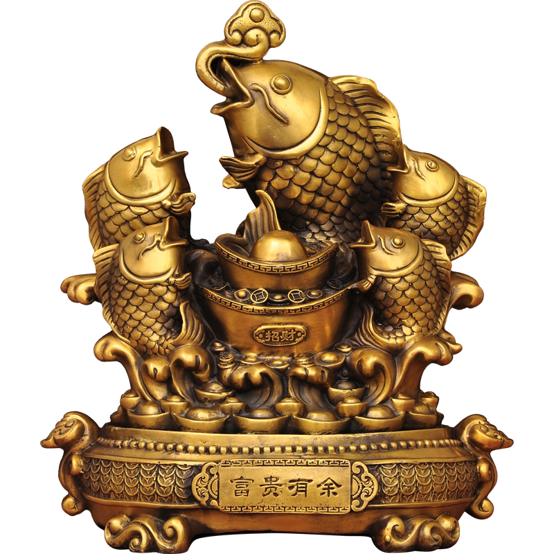 莲善堂旗舰店铜装饰中式