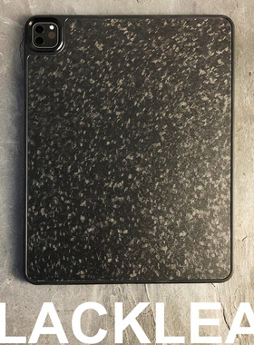 黑叶适用苹果iPadpro11/12.9锻造碳纤维保护套2024iPadPro13平板壳mini6/7碳纤维壳防摔防刮Air5/6个性超酷