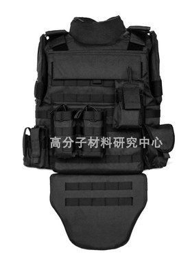 黑色新款均码中国2000元以上全GA三级背心 避弹衣 防护马甲