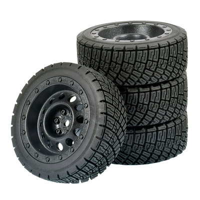 70mm拉力轮胎110ABS轮毂软胎