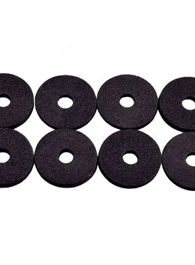 RC模型车遥控车1比10车壳柱海绵垫片塑料壳保护垫8个抗磨缓冲垫圈