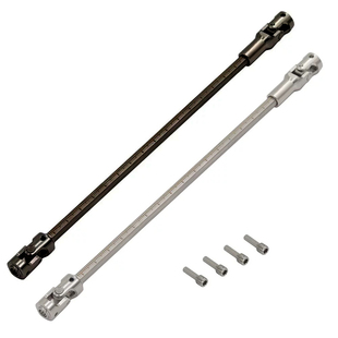 RC攀爬车改装 传动轴CVD钢质68到229mm可拆剪5mm十字节万向轴SCX10