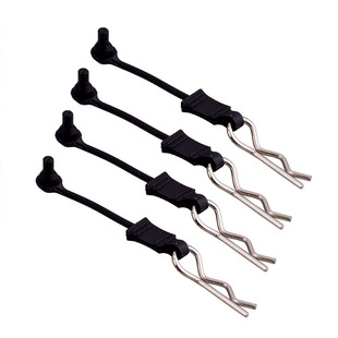 RC遥控模型车防丢车壳卡扣越野车壳固定R型扣改装攀爬车装饰夹子