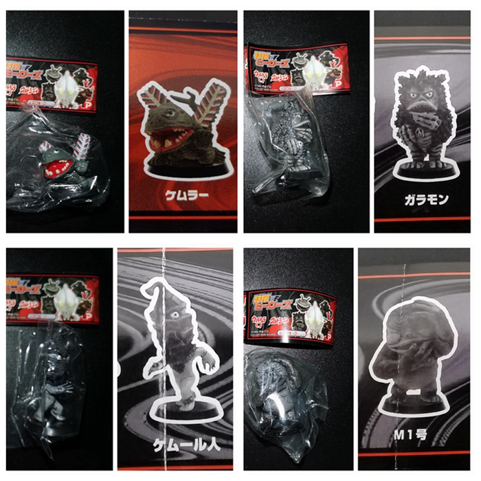 日版正品PLEX奥特曼怪兽Q版盒蛋