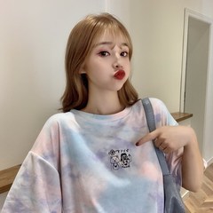 實拍潮夏季加肥加大碼女裝胖胖妹妹顯瘦上衣短袖恤