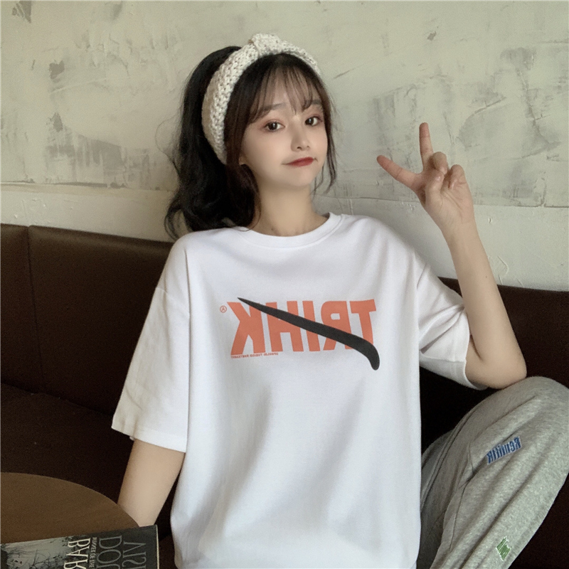 Real shot fashion summer plus plus size women's dress Jin Pang Mei Mei xianshou T-shirt short sleeve T-shirt