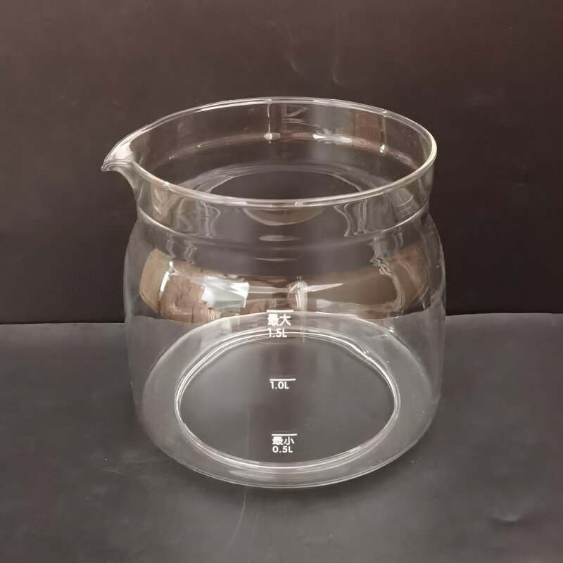 小熊养生壶配件壶体YSH-A15W6/E15W8/B15W2/1.5L玻璃杯单玻璃壶身