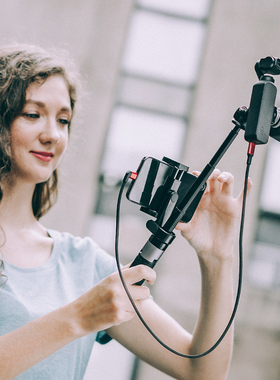 适用dji大疆osmo pocket2灵眸action543运动相机配件自拍杆三脚架