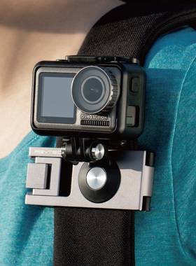 DJI大疆Osmo Action345 pro运动相机Gopro13配件背带固定座背包夹