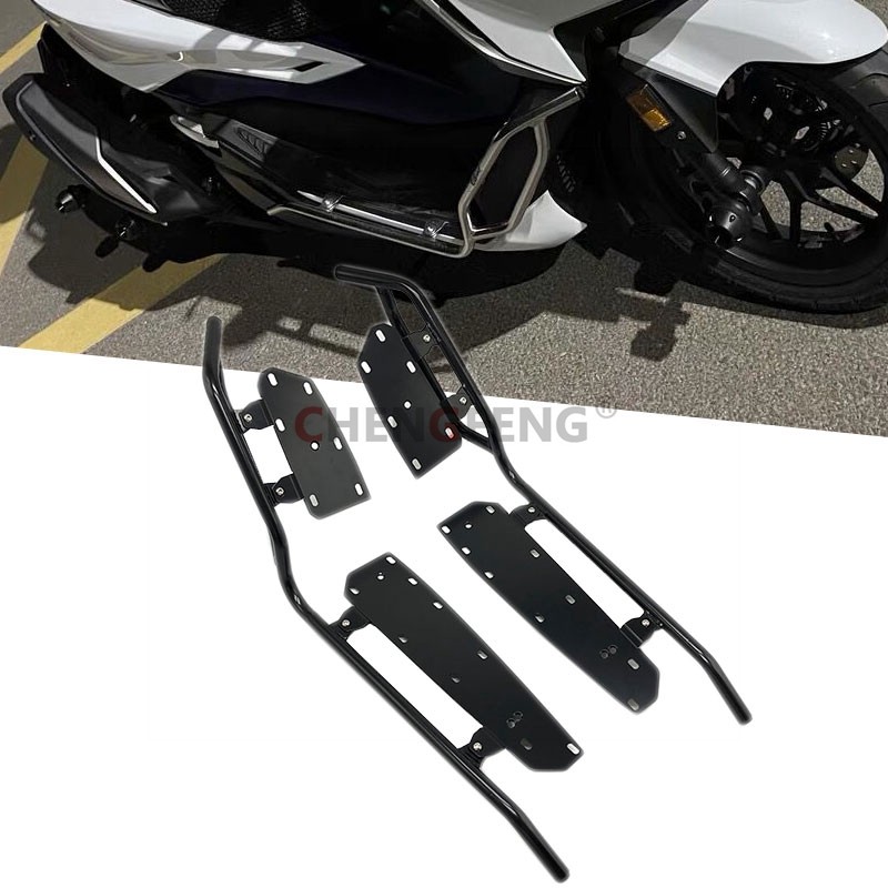 适用本田佛沙350保险杠NSS350护杠防摔杠改装件踏板车架包围配件